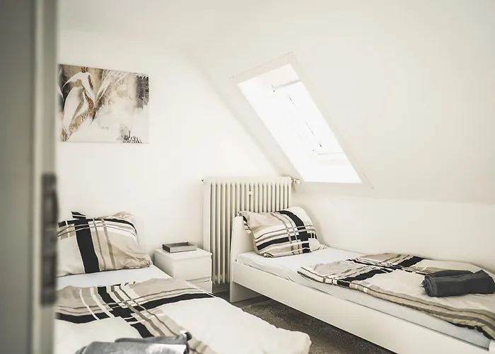 Maisonette Premium Mit Dachterrasse Fuer Business Und Familie Apartamento