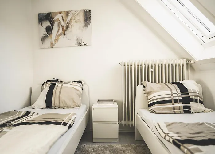 Maisonette Premium Mit Dachterrasse Fuer Business Und Familie Apartamento *