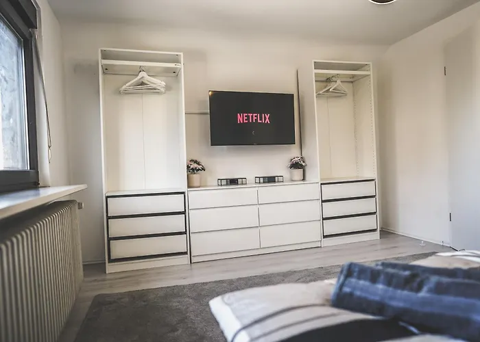 Maisonette Premium Mit Dachterrasse Fuer Business Und Familie Apartamento Kaiserslautern