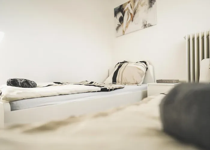 Maisonette Premium Mit Dachterrasse Fuer Business Und Familie Apartamento